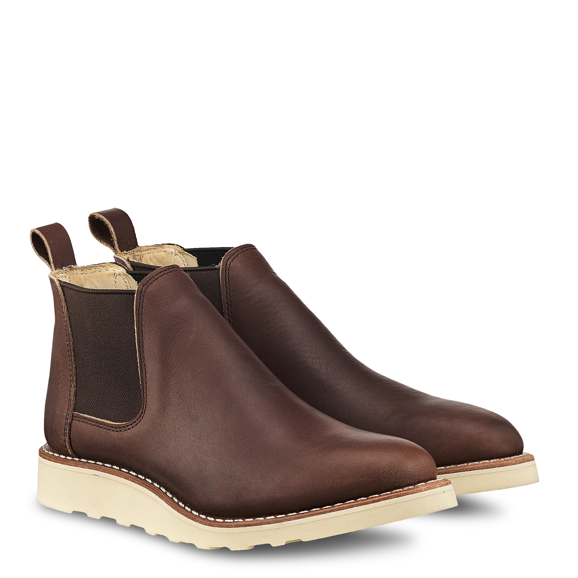 Chelsea Boots 3445: Amber Harness. Six-Inch Slay. Your Autumn Staple. Get Yours Now.
