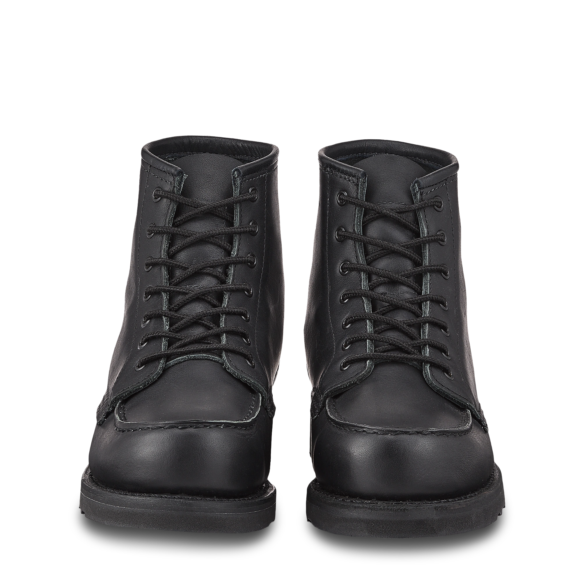 Black Boundary Boots 3380: Your 6-Inch Moc Toe, Confidence-Boosting, Everyday Adventure Companion!
